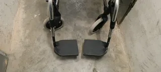 Silla ruedas abatible