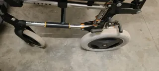 Silla ruedas abatible