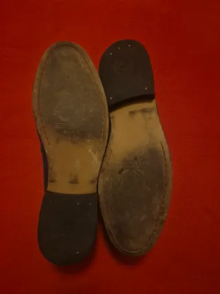 Zapatos Base London Azul Talla 45