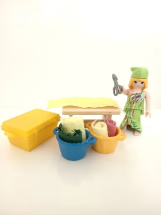 Playmobil Belén Aldeana Costurera