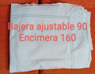 Lote 2 juegos sábanas azules