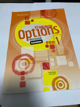 Burlington Options workbook 1ESO