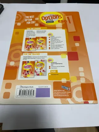 Burlington Options workbook 1ESO