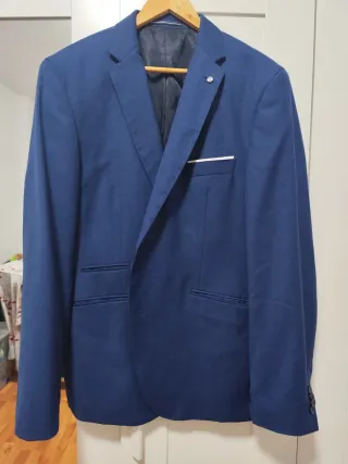 Chaqueta de traje Easy Wear azul Talla 56