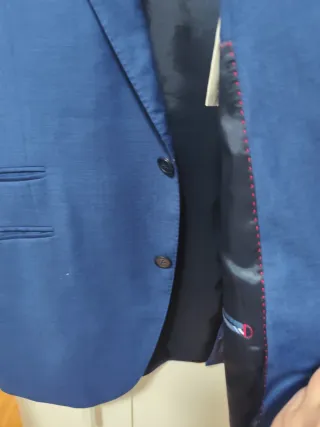 Chaqueta de traje Easy Wear azul Talla 56