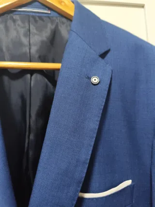 Chaqueta de traje Easy Wear azul Talla 56