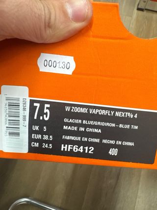 Nike Vaporfly 4 taglia 38.5