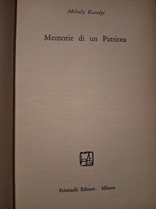 Memorie di un patriota