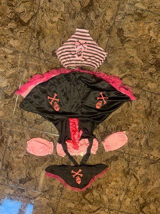 Disfraz Pirata Niña Talla Única