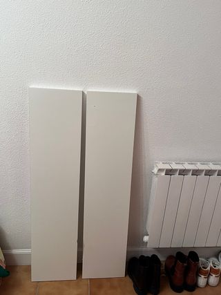 Baldas/Estanterías de pared, color blanco