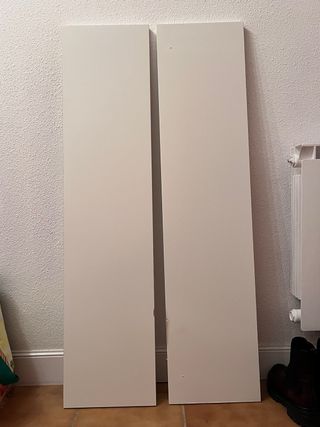 Baldas/Estanterías de pared, color blanco