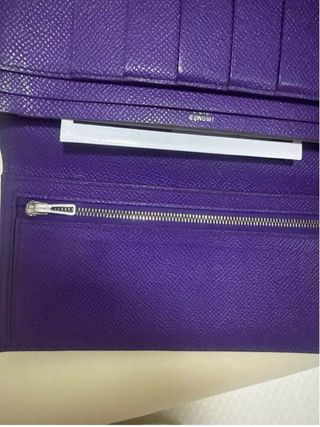 Portafoglio Hermes Béarn Pelle Viola