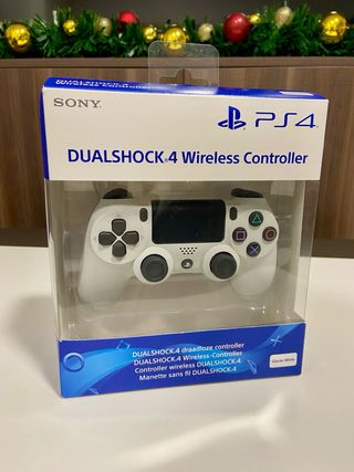 Mando Original DualShock 4 Glacier White (Nuevo)