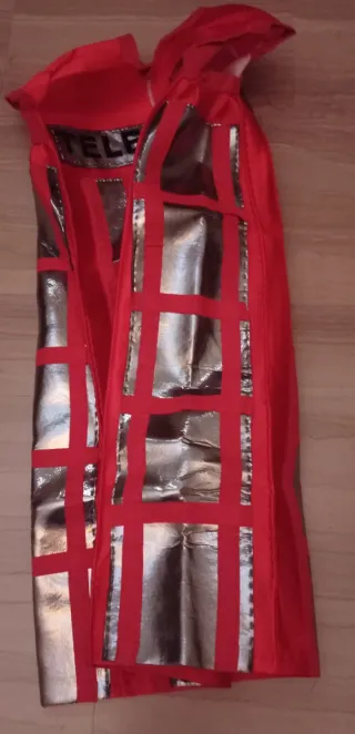 Disfraz Cabina Teléfono Británica