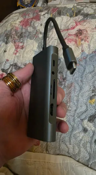 Hub USB-C 11 en 1 HDTV 4K HDMI VGA LAN USB A Audio