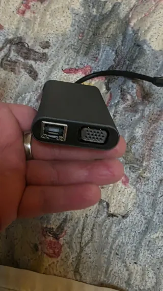 Hub USB-C 11 en 1 HDTV 4K HDMI VGA LAN USB A Audio