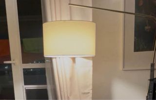 Lámpara arco dorada PREMIUM Ø50 (E27)