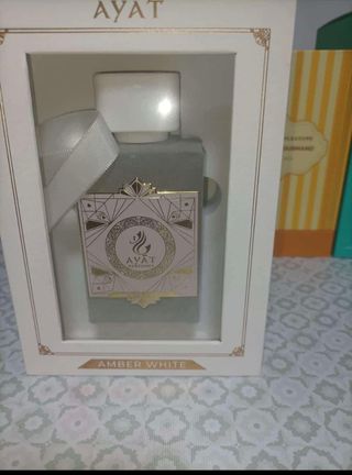 Perfume AYAT Unisex Ámbar Blanco