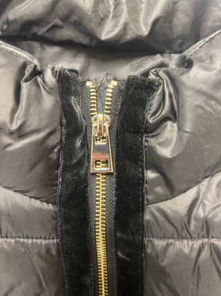 Abrigo Cortefiel Mujer Talla L Negro