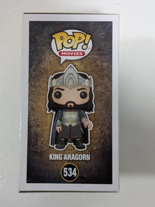 Funko King Aragorn 534 El Señor de los Anillos