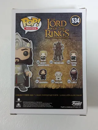 Funko King Aragorn 534 El Señor de los Anillos