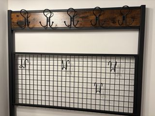 Banco Perchero-Zapatero Estilo Industrial