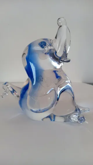 Cagnolino Vetro Sommerso Murano V. Nason Vintage