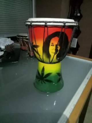 Juego de 3 tambores decorativos