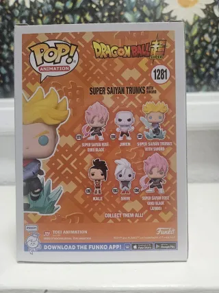 Funko Pop! Dragon Ball Super Trunks 1281 NUEVO