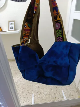 Bolso de playa patchwork