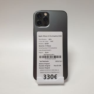 Apple iPhone 12 Pro Gris 256GB 355942856122639