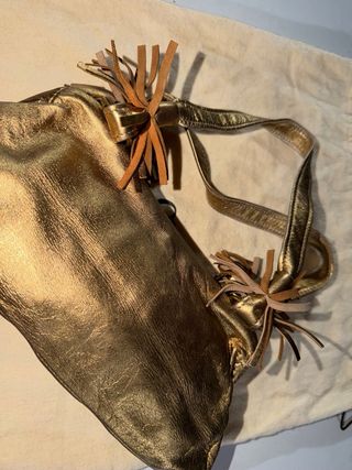 Bolso Chloé Dorado Vintage Frame Bag 90s-2000s