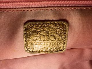 Bolso Chloé Dorado Vintage Frame Bag 90s-2000s