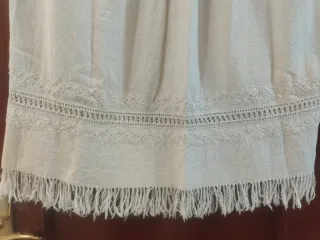 Ropa estilo Indios Blanco artesanal