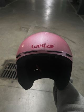 Casco de esquí rosa Wed'ze