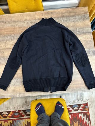 Chaqueta Zara Men Duffle Azul Marino