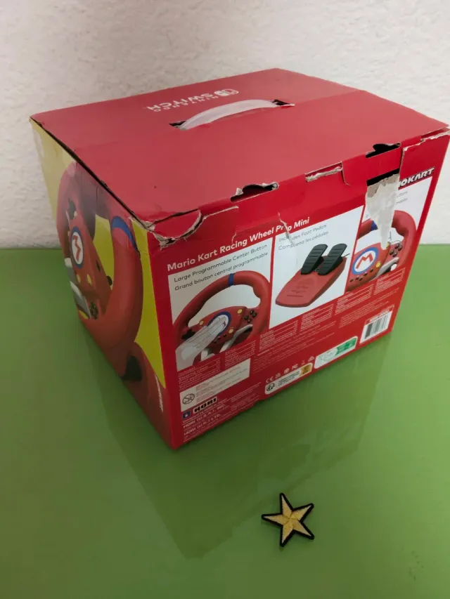 Volante y Pedales Mario Nintendo Switch