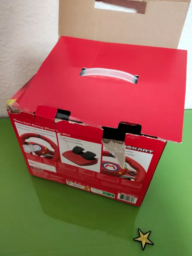 Volante y Pedales Mario Nintendo Switch