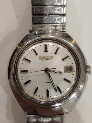 Citizen Automatic Orologio Uomo Argento Bianco