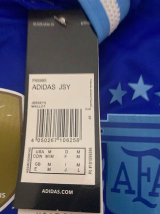 Camiseta Argentina Messi 2022 Original T M