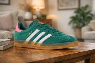 Adidas Gazelle Verde Esmeralda Talla 37 Mujer