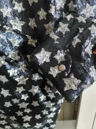 Chaqueta  lentejuelas estrellas