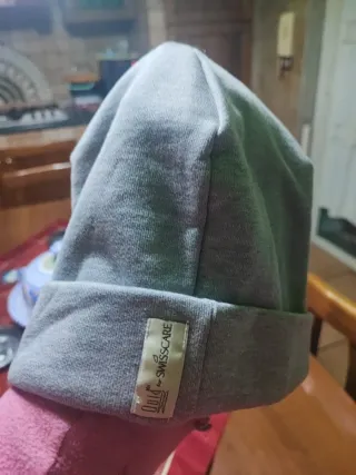 Cappello Swisscare Grigio Unisex Cotone Caldo