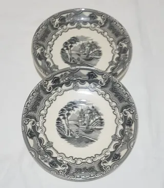 Set 2 Tazas y Platos" LA CARTUJA "