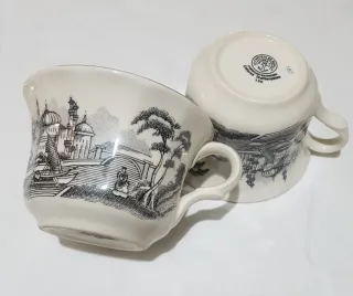 Set 2 Tazas y Platos" LA CARTUJA "