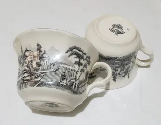 Set 2 Tazas y Platos" LA CARTUJA "