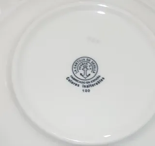 Set 2 Tazas y Platos" LA CARTUJA "