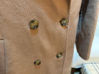 Abrigo Mango oversize marrón