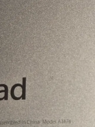 iPad Air 1ª Gen A1474 Plata (9,7 Pulgadas)