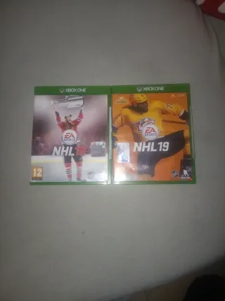Xbox One NHL 16 y NHL 19